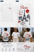 Paris – France Oversized Tee