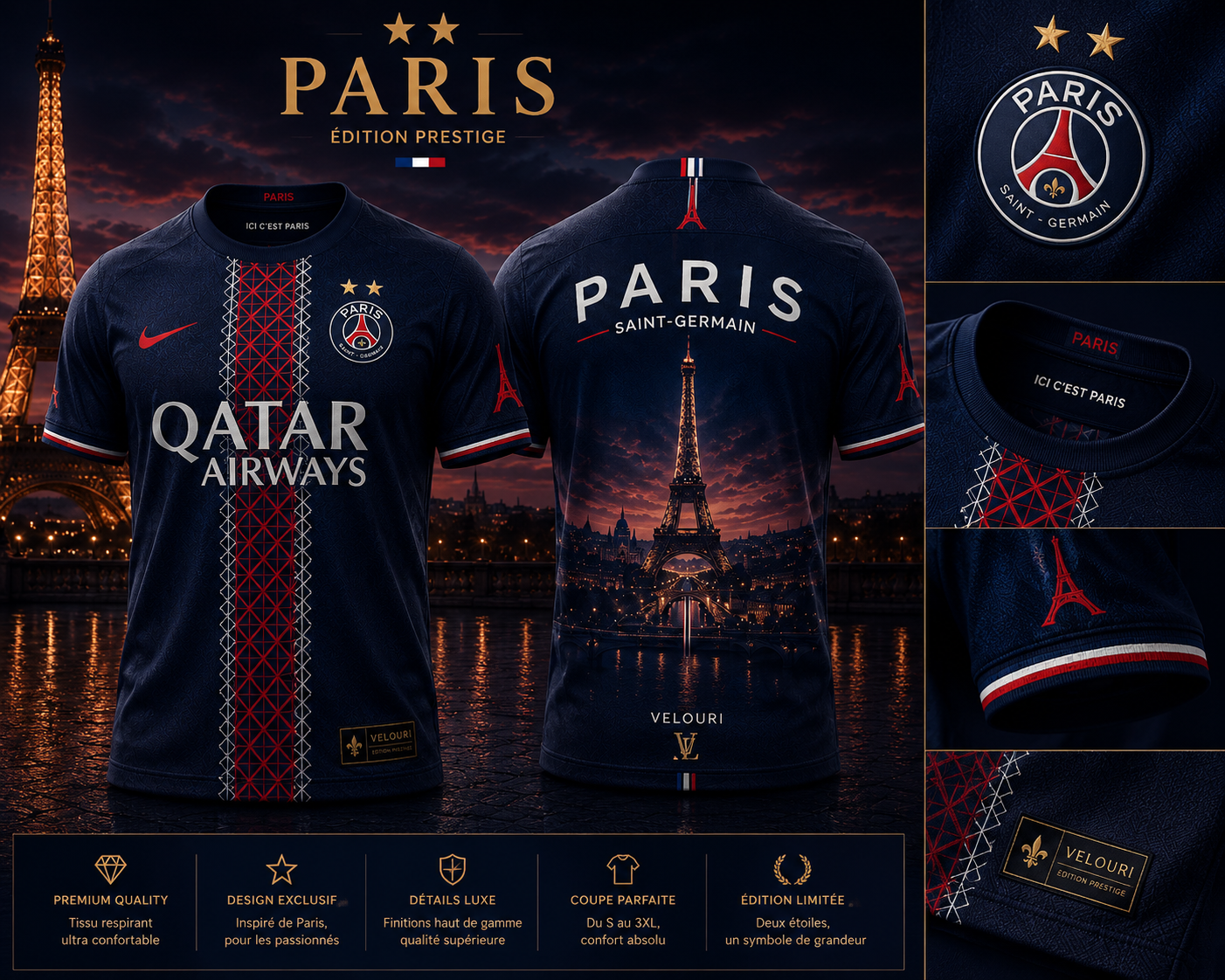 Paris Prestige Navy ⭐⭐
